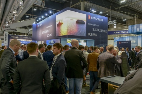 希腊波塞冬海事展览会展会现场图片