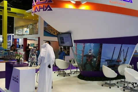 中东迪拜船舶海事物流展览会SMLME展会现场图片