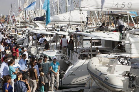 西班牙巴塞罗那游艇展览会展会现场图片