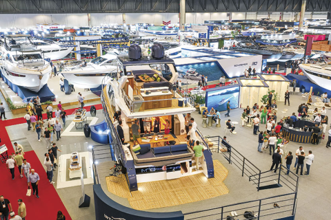 巴西圣保罗游艇展览会展会现场图片