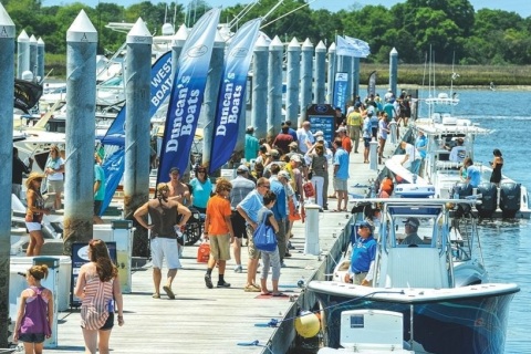 德国汉堡游艇展览会展会现场图片