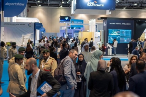 中东迪拜机场设施展览会展会现场图片