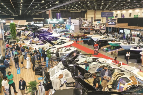 巴西圣保罗游艇展览会展会现场图片