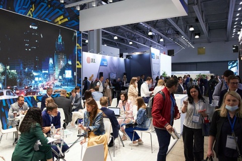 俄罗斯莫斯科机场设施展览会展会现场图片