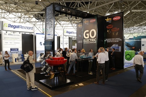 欧洲荷兰电动及混合动力船舶游艇展览会展会现场图片