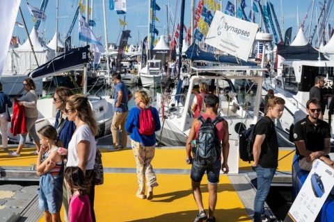 法国拉罗谢尔游艇展览会展会现场图片