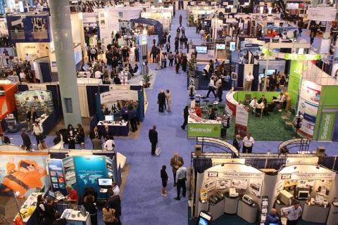 美国游艇展览会展会现场图片