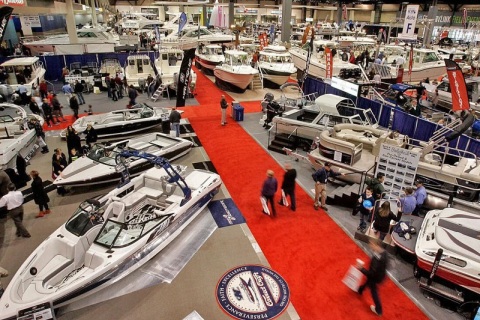 加拿大多伦多游艇及水上运动展览会展会现场图片