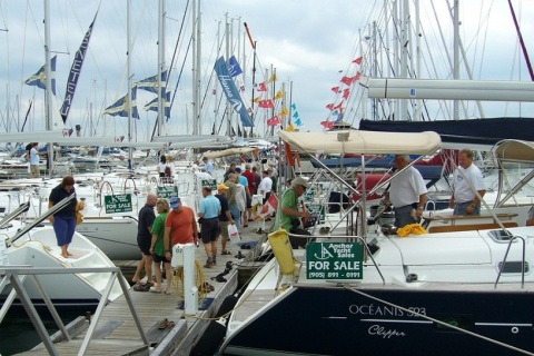 德国汉堡游艇展览会展会现场图片