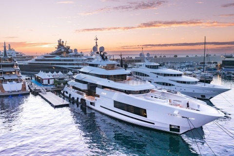 摩纳哥游艇展览会展会现场图片