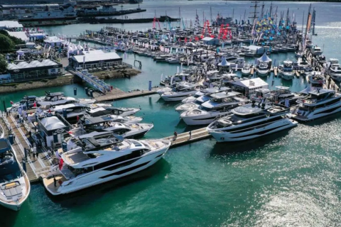 英国南安普顿游艇展览会展会现场图片