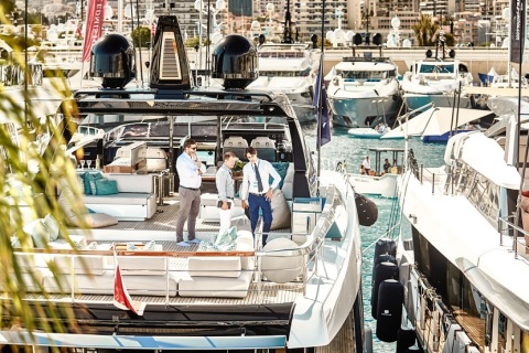 摩纳哥游艇展览会展会现场图片