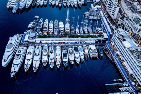 摩纳哥游艇展览会展会现场图片