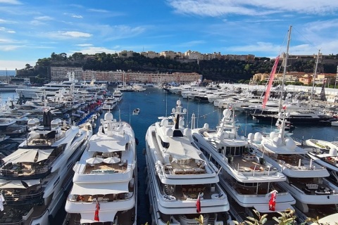 摩纳哥游艇展览会展会现场图片