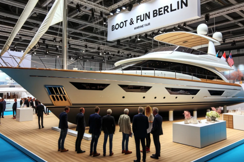 德国柏林游艇展览会展会现场图片