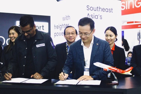 新加坡东南亚航空货运展览会展会现场图片