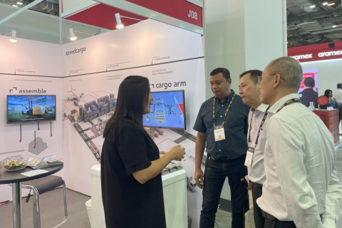 新加坡东南亚航空货运展览会展会现场图片