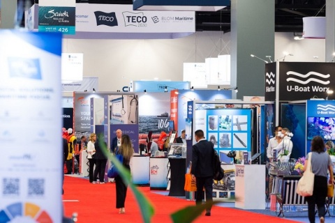 美国坦帕游艇展览会展会现场图片