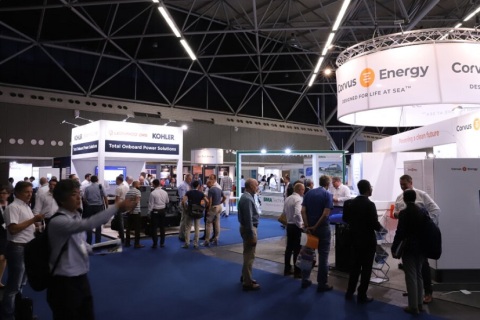 欧洲荷兰电动及混合动力船舶游艇展览会展会现场图片