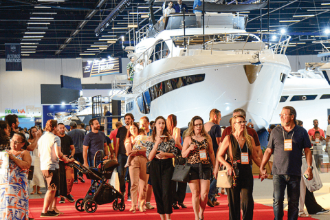 巴西圣保罗游艇展览会展会现场图片