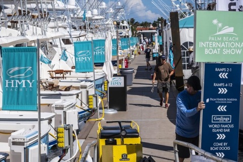 美国佛罗里达游艇展览会PBIBS展会现场图片