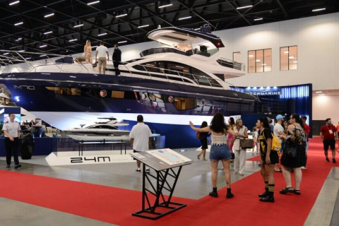 巴西圣保罗游艇展览会展会现场图片