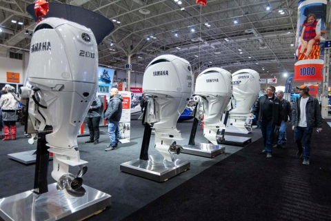 加拿大多伦多游艇及水上运动展览会展会现场图片