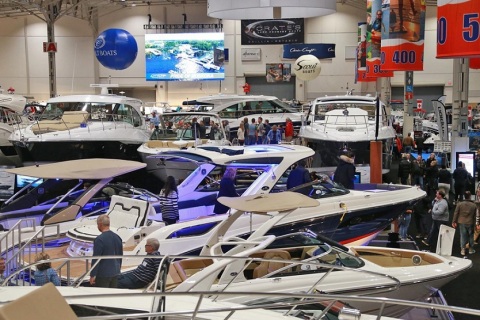 加拿大多伦多游艇及水上运动展览会展会现场图片