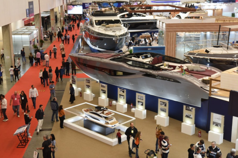 巴西圣保罗游艇展览会展会现场图片