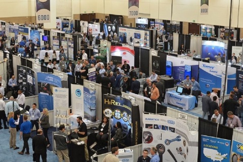 美国太空技术展览会展会现场图片