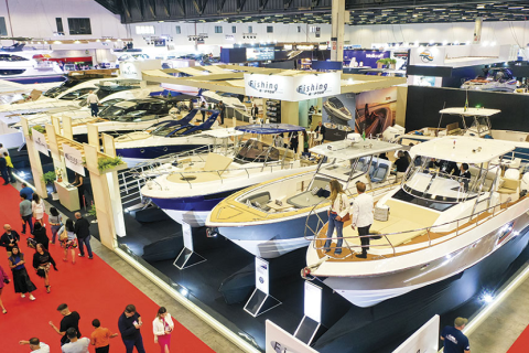 巴西圣保罗游艇展览会展会现场图片