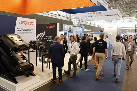 欧洲荷兰电动及混合动力船舶游艇展览会展会现场图片