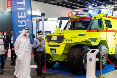 中东迪拜安防及消防展览会展会现场图片