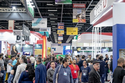 巴西圣保罗安防及消防展览会展会现场图片