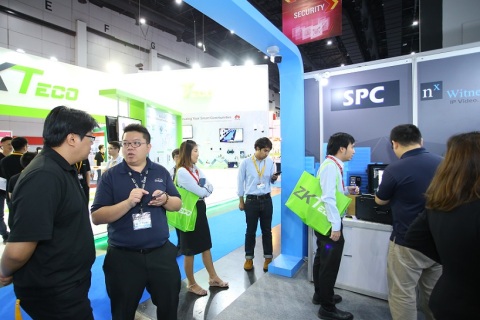 泰国曼谷安防及消防展览会展会现场图片