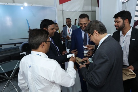 印度孟买航空货运展览会展会现场图片