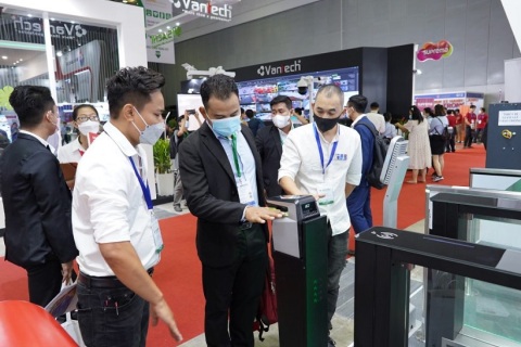 越南安防及消防展览会展会现场图片