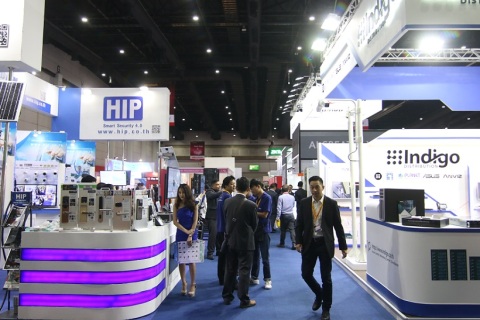泰国曼谷安防及消防展览会展会现场图片
