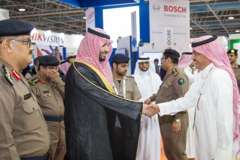沙特利雅得安防展览会展会现场图片