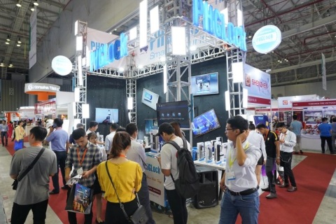 越南安防及消防展览会展会现场图片