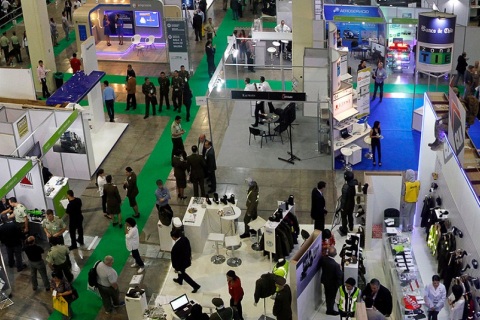 智利圣地亚哥安防消防展览会展会现场图片