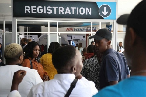 南非约翰内斯堡安防及消防展览会展会现场图片