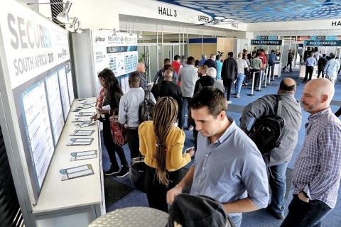 南非约翰内斯堡安防及消防展览会展会现场图片