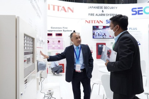 越南安防及消防展览会展会现场图片