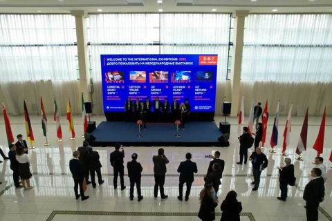 乌兹别克斯坦安防及消防展览会展会现场图片