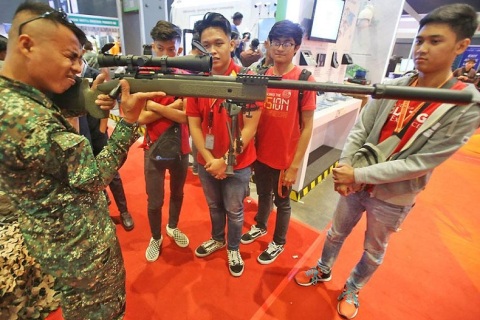 菲律宾马尼拉安防及劳保展览会展会现场图片