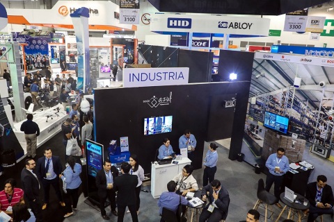 智利圣地亚哥安防消防展览会展会现场图片