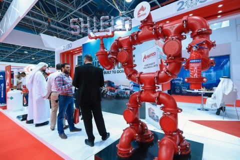 沙特利雅得安防展览会展会现场图片