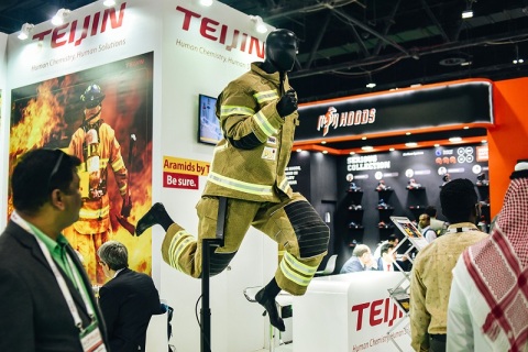 中东迪拜安防及消防展览会展会现场图片