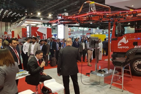 沙特利雅得安防展览会展会现场图片